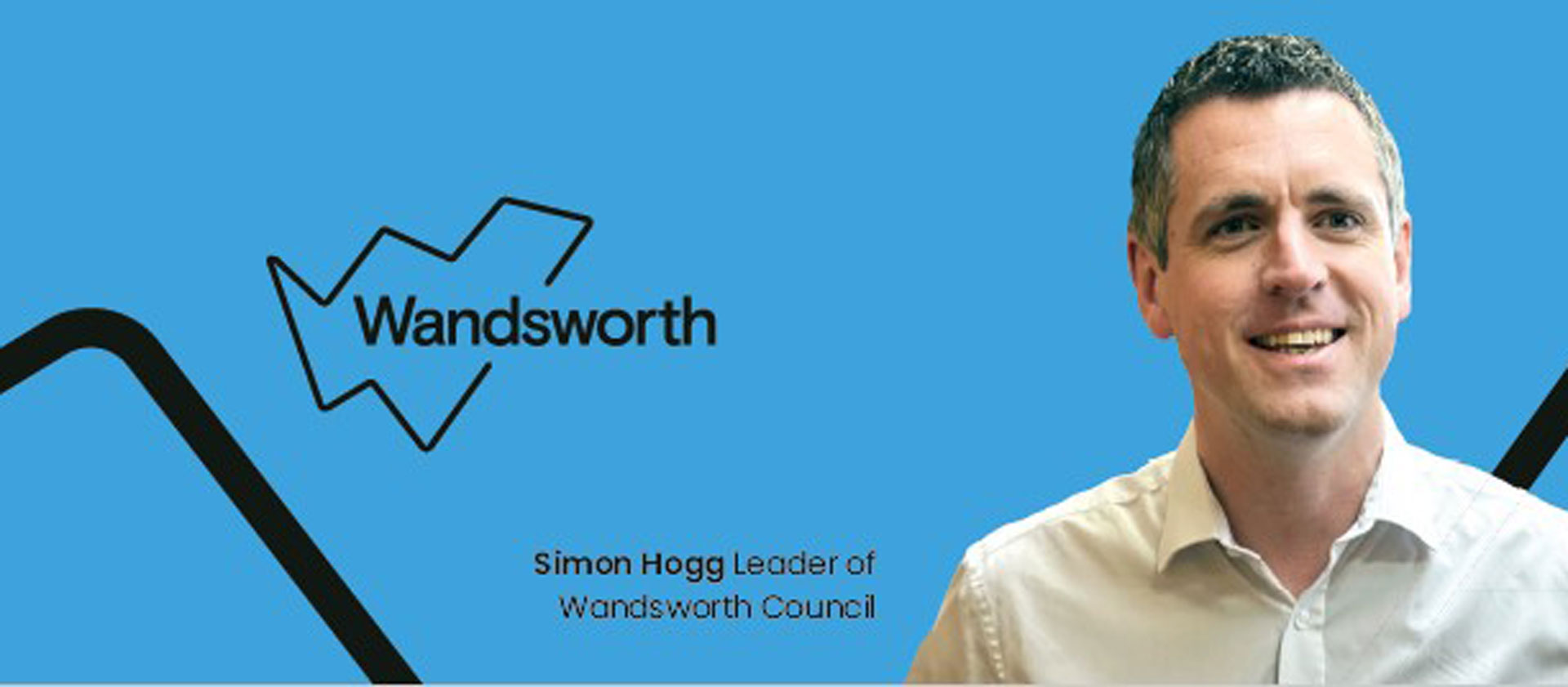Image of the Wandsworth Council Leader Simon Hogg.